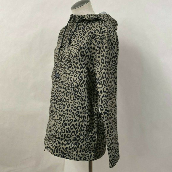 Obey Hooded Anorak "Sienna" Khaki Leopard - Picture 3 of 8